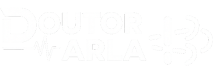 doutor arla logo all white
